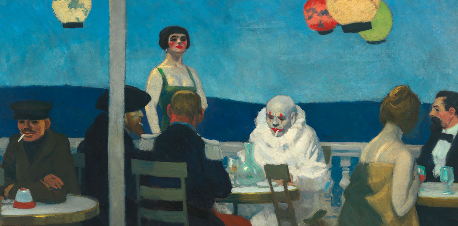 Edward Hopper, Soir Bleu / Sera Blu (© Heirs of Josephine N. Hopper/SIAE)