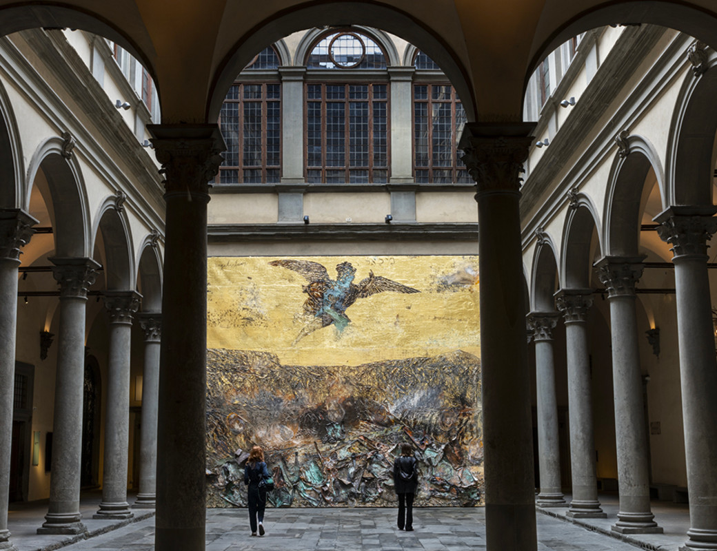 Anselm Kiefer. Angeli caduti, Palazzo Strozzi, Firenze, 2024. Photo Ela Bialkowska, OKNO studio