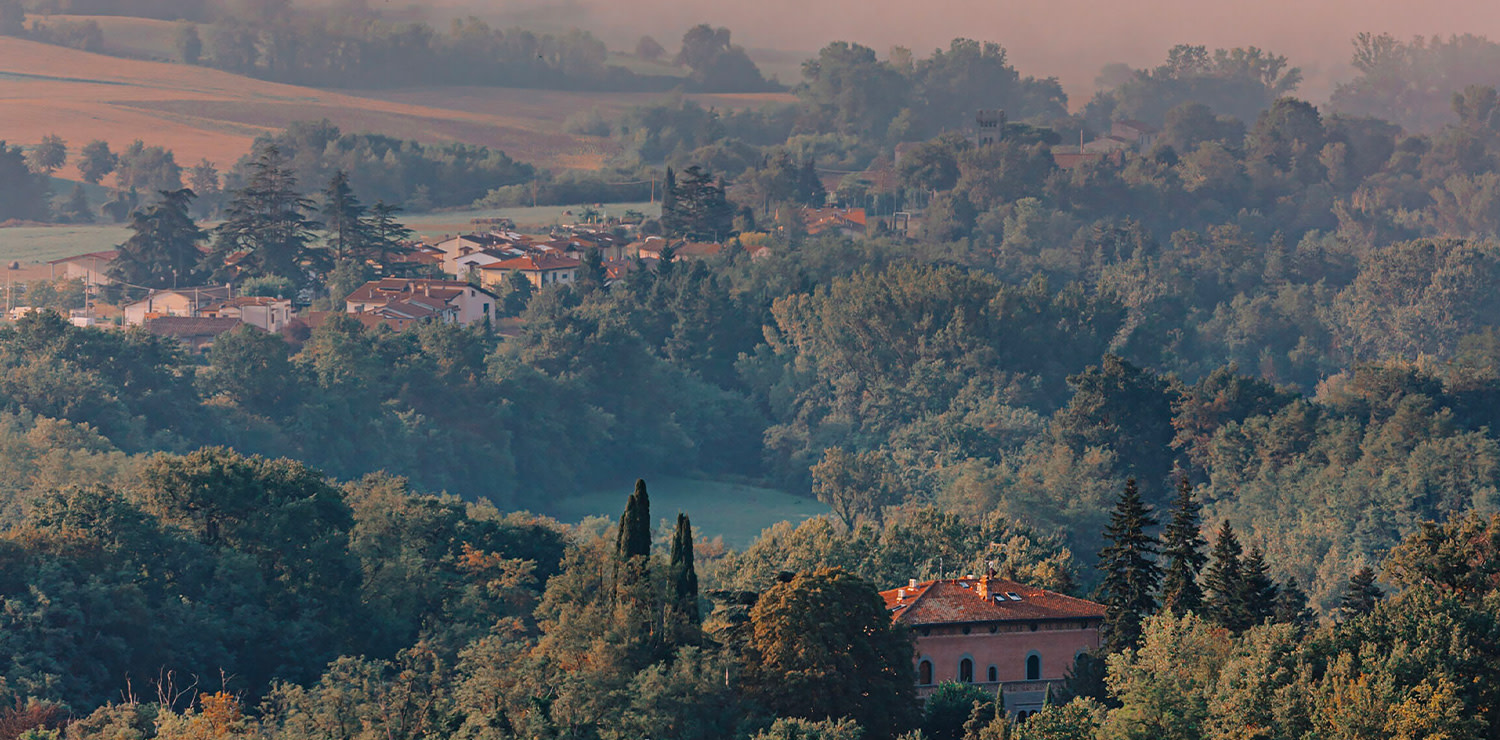 A view of the typical Mugello landscape