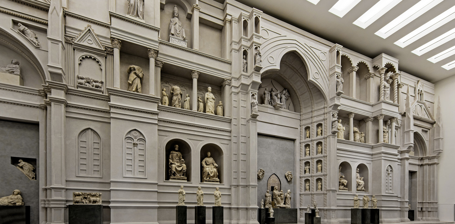 Modello dell'antica facciata del Duomo di Firenze di Arnolfo di Cambio, Museo dell'Opera del duomo, foto Antonio Quattrone
