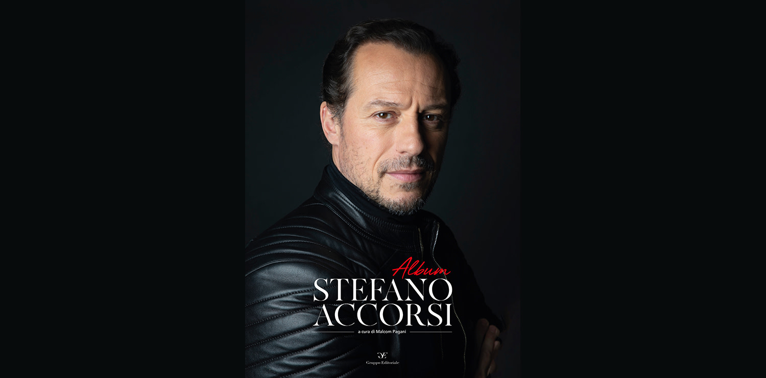 Album Stefano Accorsi cover del nuovo libro edito da Gruppo Editoriale