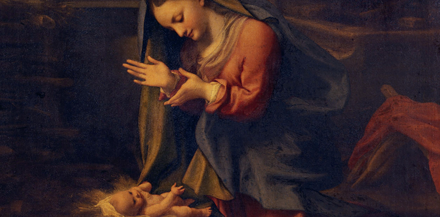 Adoration of the Christ Child - Correggio