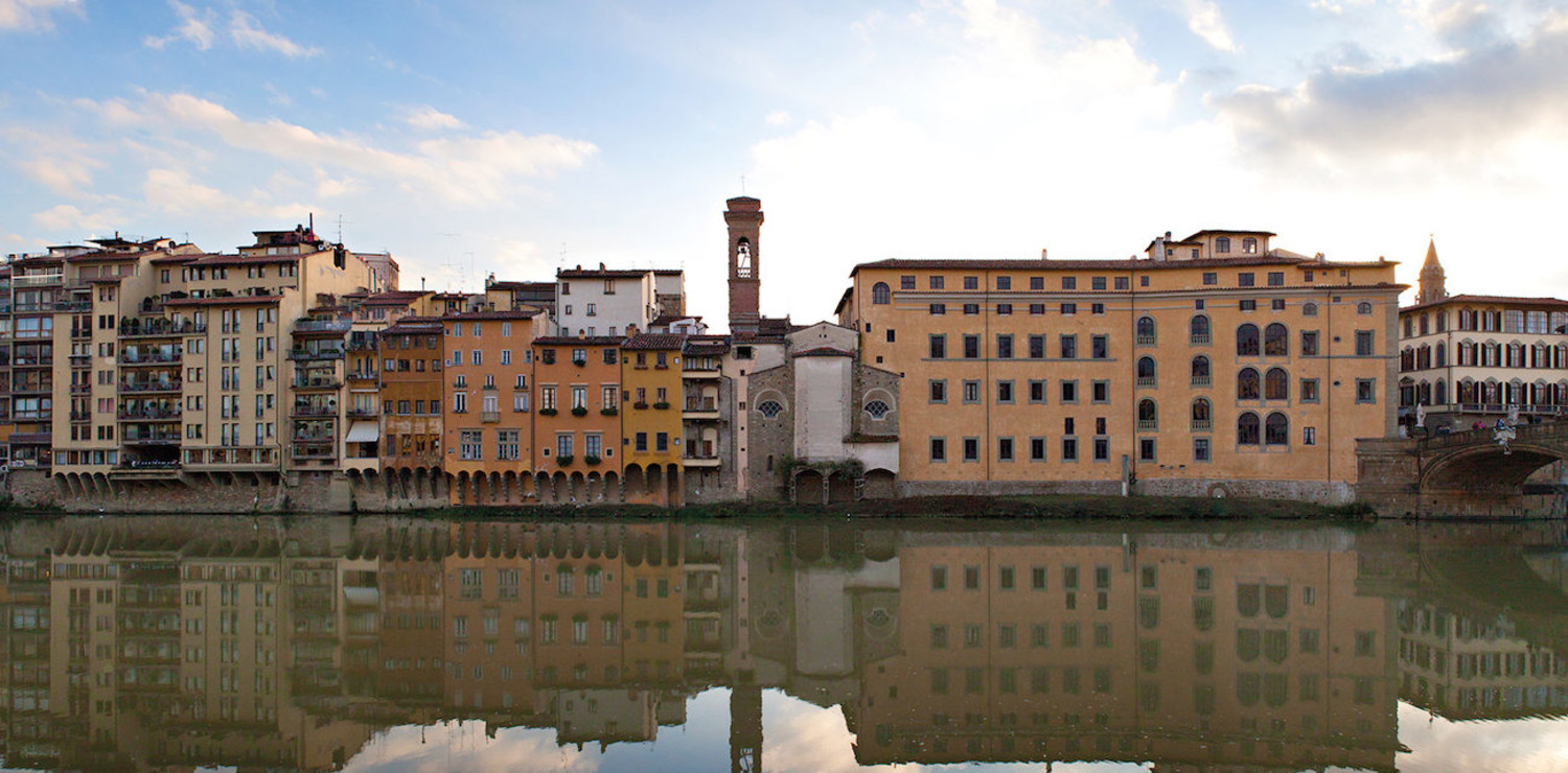 Una vista dell'Oltrarno dall'Arno - ph DarioGarofalo