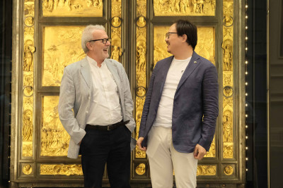 Gianni Zhang e Antonio Natali 