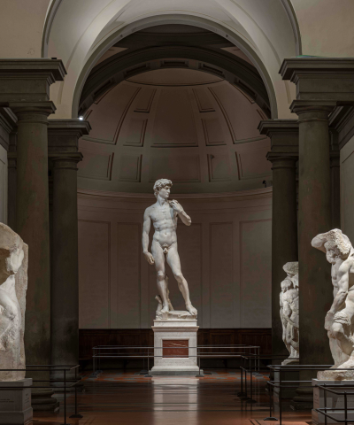 Galleria dell'Accademia di Firenze LUCI SUL DAVID photo Guido Cozzi