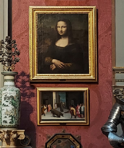 Monna Lisa - Firenze - museo Stibbert - Sala Della Malachite