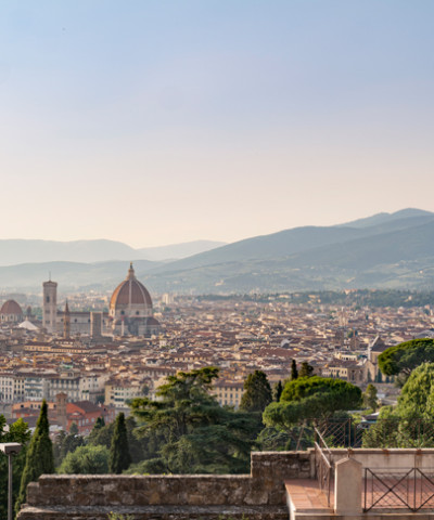 Florence seen from  the Abbey of San Miniato