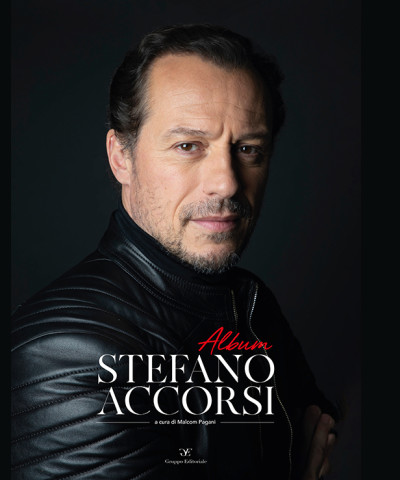 Album Stefano Accorsi cover del nuovo libro edito da Gruppo Editoriale