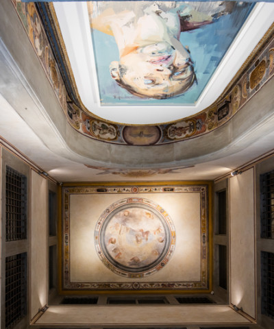  Rosetta II portrait, placed above the altar, inside the former church of the Spedale