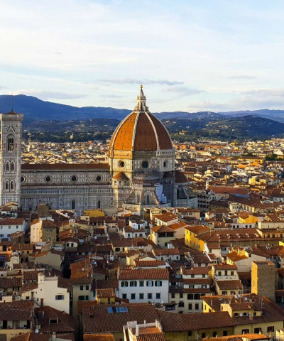 Florence and the Duomo seen from above