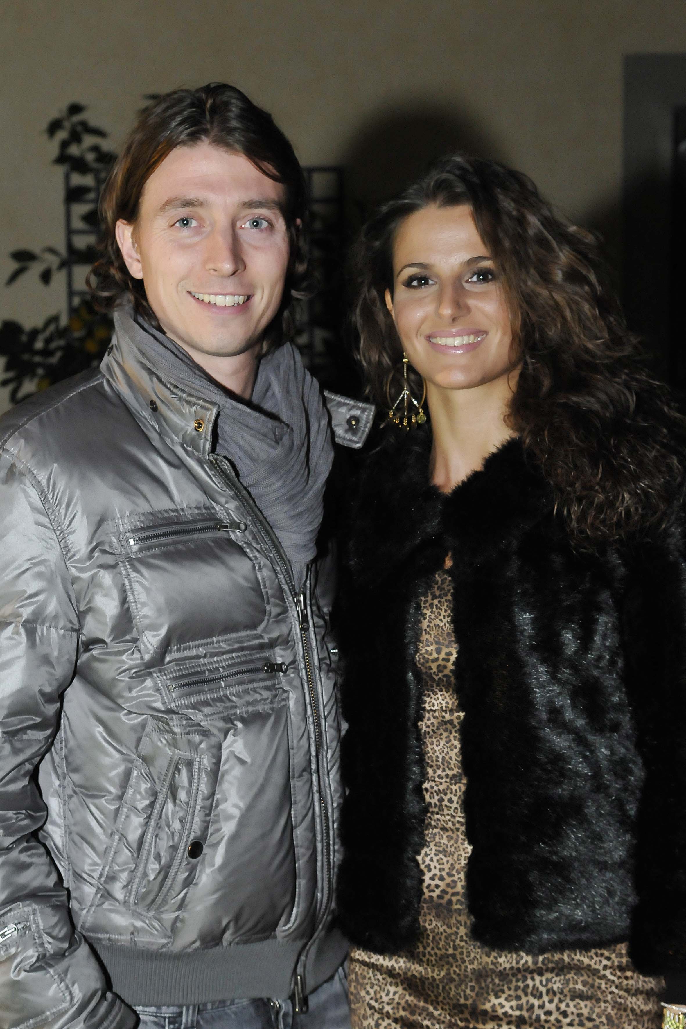 Riccardo Montolivo e Cristina de Pin