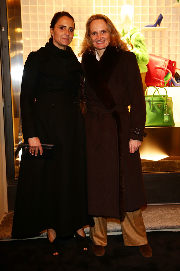 Silvia Orsi Bertolini and Diana Frescobaldi