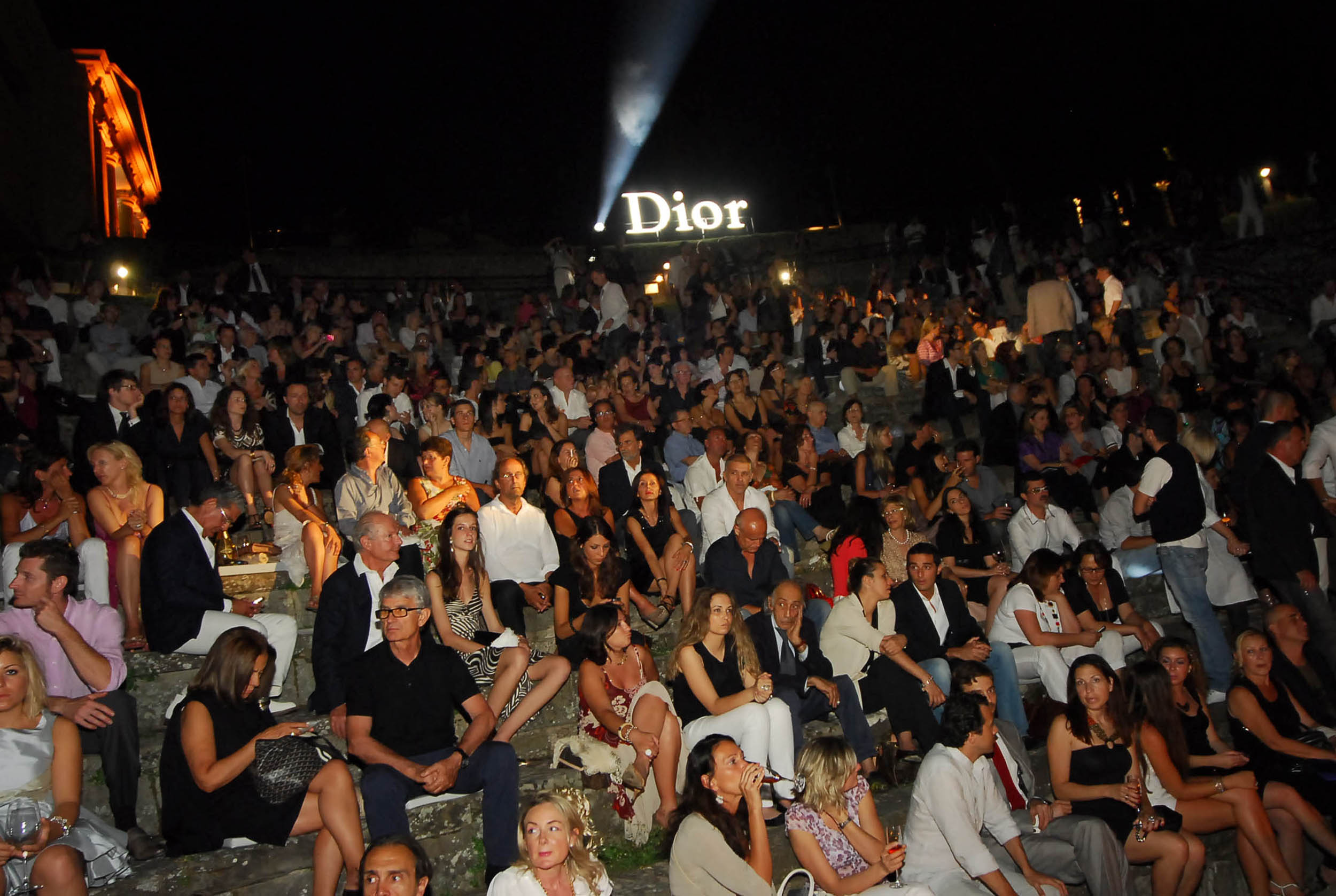 PRESSPHOTO  Firenze, evento Dior al teatro romano di Fiesole. Nella foto 