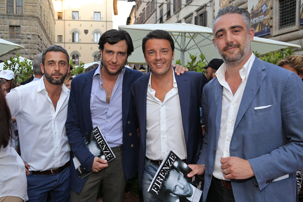 Lorenzo Segre, Alex Lana, Matteo Renzi, Matteo Parigi Bini