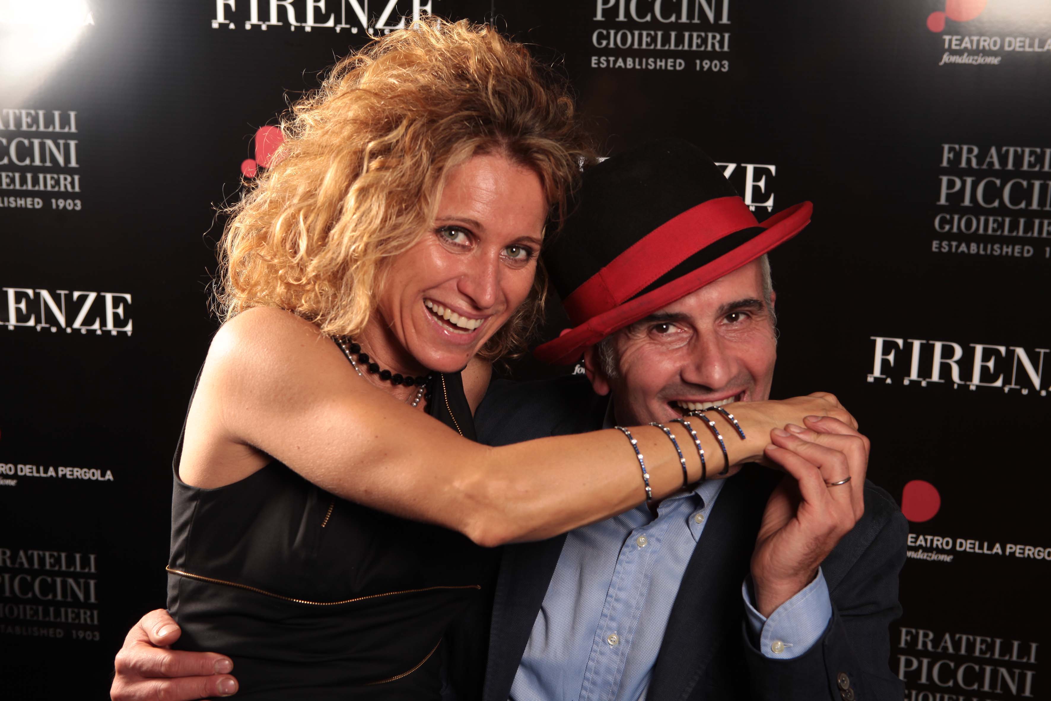 Pressphoto- Firenze Festa Firenze Magazine alla Pergola nella foto: 
Serenella Cappellini and Rossano Nuvoli