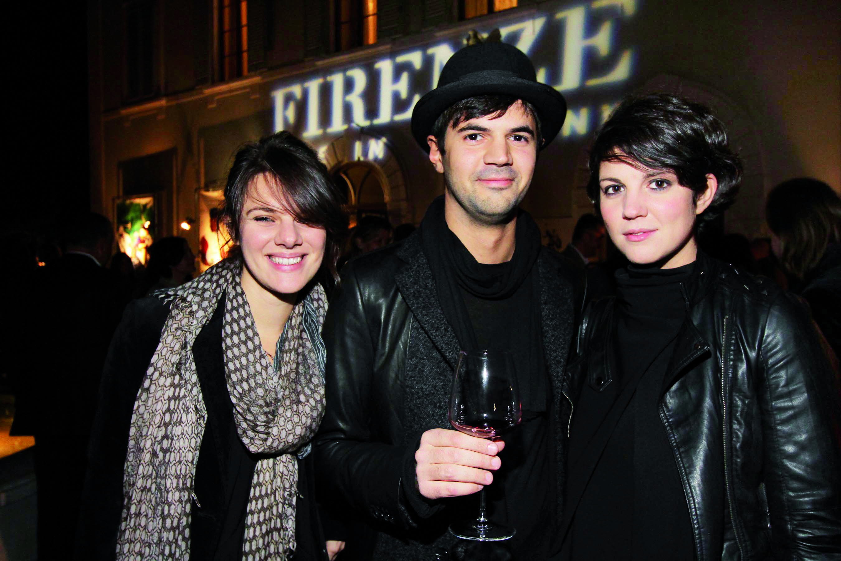 PRESSPHOTO Firenze, Festa Firenze Made in Tuscany a Villa Olmi. Nella foto Marina Godi, Sabrina Bozzoni e Giacomo Bacci