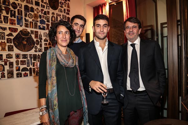 Gloria De Ruggiero, Michele, Gabriele and Marco Paolini

