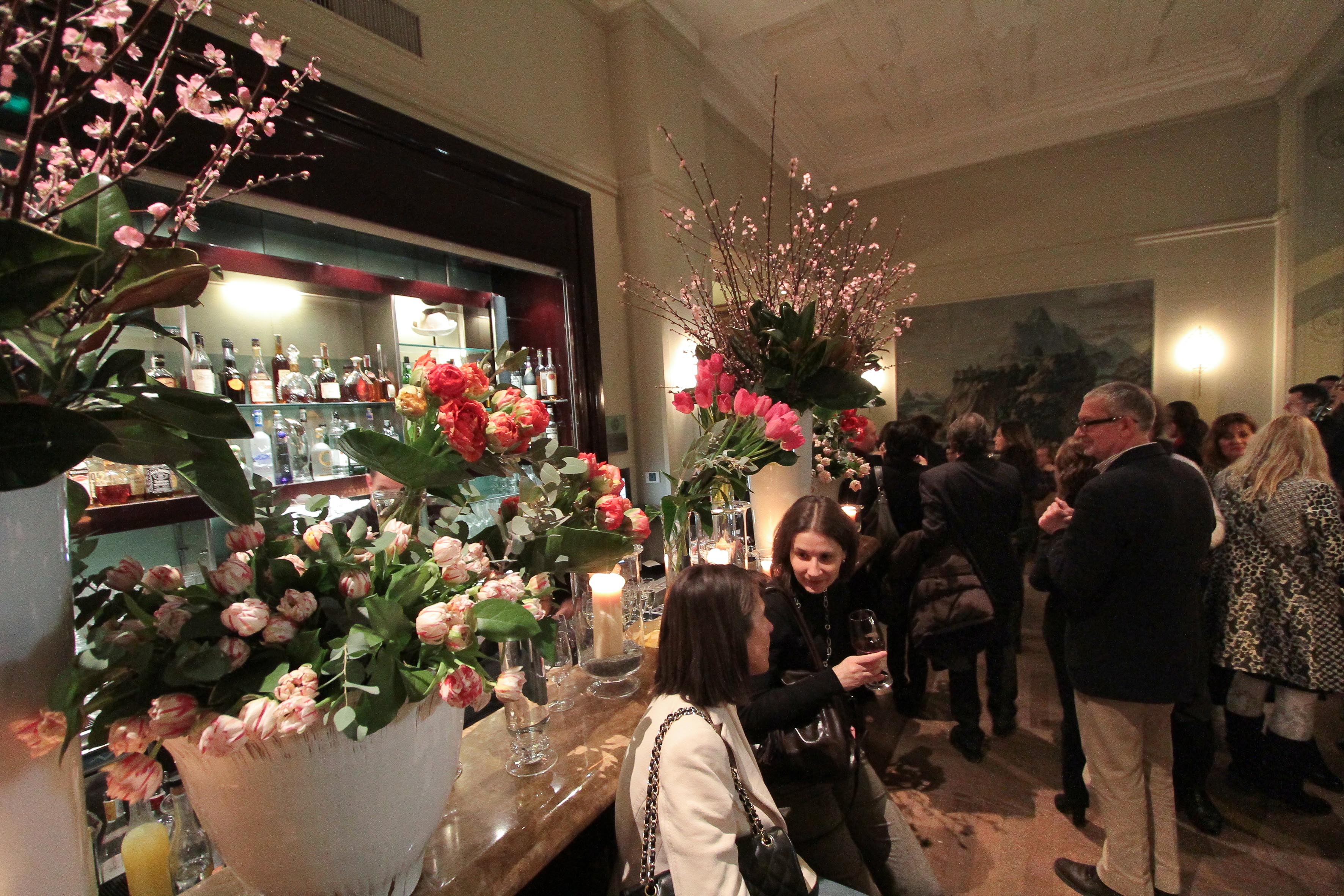 PRESSPHOTO Firenze, Hotel Savoy, inaugurazione Flower Shop Sebastian. 
Giuseppe Cabras/New Press Photo