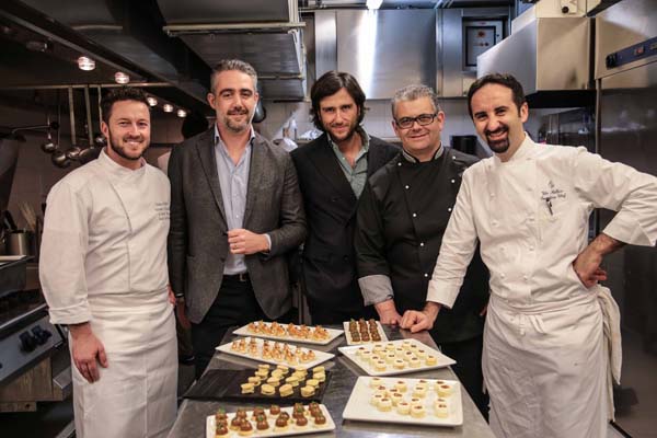 chef Andrea Mattei, Gioacchino Contrelli, Vito Mollica
