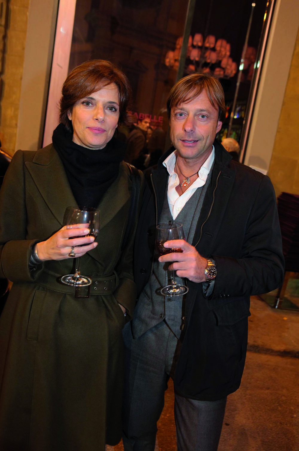 Pressphoto, Firenze  Inaugurazione Isabelle ; Bettina Giovannini, Sergio Paradiso