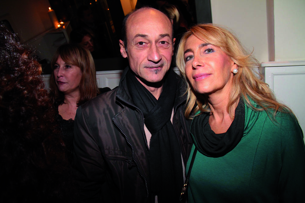 PRESSPHOTO. Firenze, ristorante La Baraonda. Nella foto Ugo Nicolini e Antonella Romani