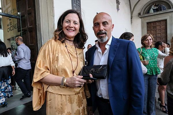 Cristina Giachi e Sergio Risaliti