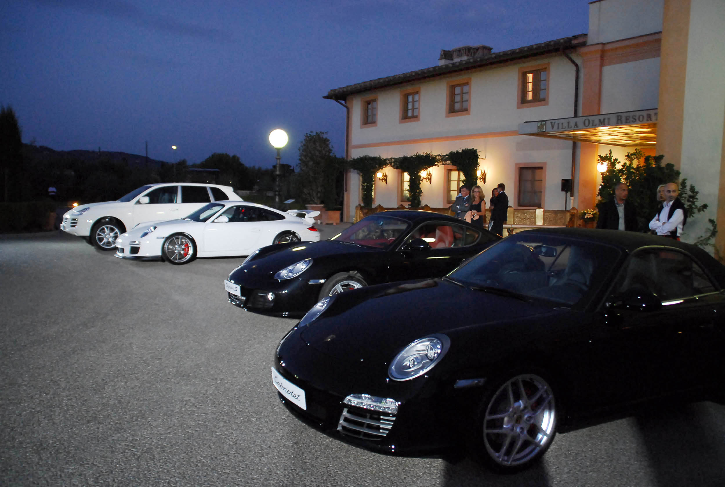 PRESSPHOTO  Firenze, Resort Villa Olmi, presentazione Porsche Panamera. Nella foto 