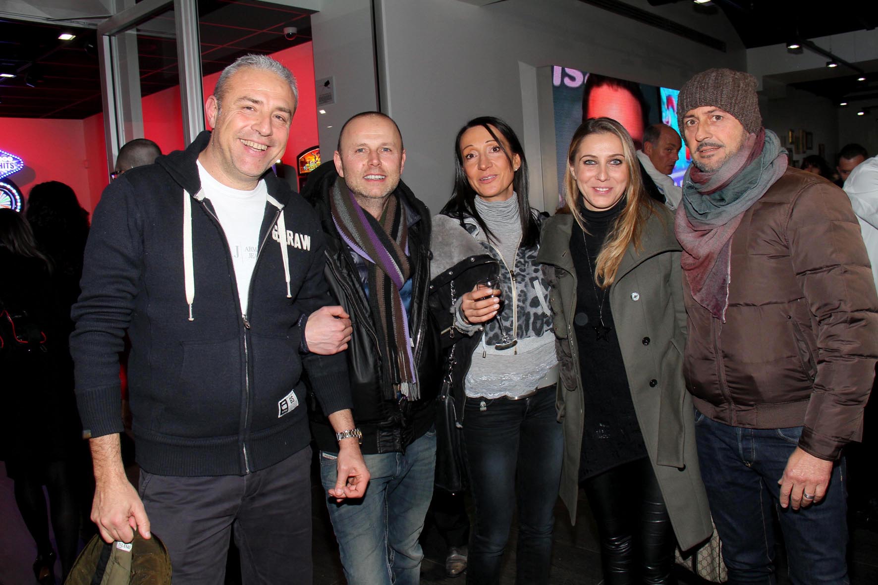 PRESSPHOTO. Firenze, inaugurazione sala da gioco Sisal Wincity. Nella foto Francesca Giannino, Silvia Berchielli, Nicola Crescioli, Pierfrancesco Bassi, Alessandro Palchetti
Giuseppe Cabras/New Press Photo