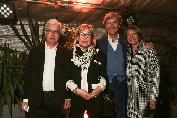 Andrea Regini, Mariangela Carpignani, Alessandro Lazzeri e Franca Mazzoni