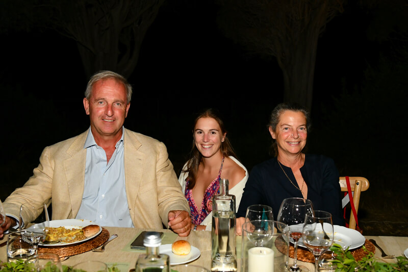 Federico Zileri dal Verme (left), Clotilde Trentinaglia de Daverio Corsini (right)