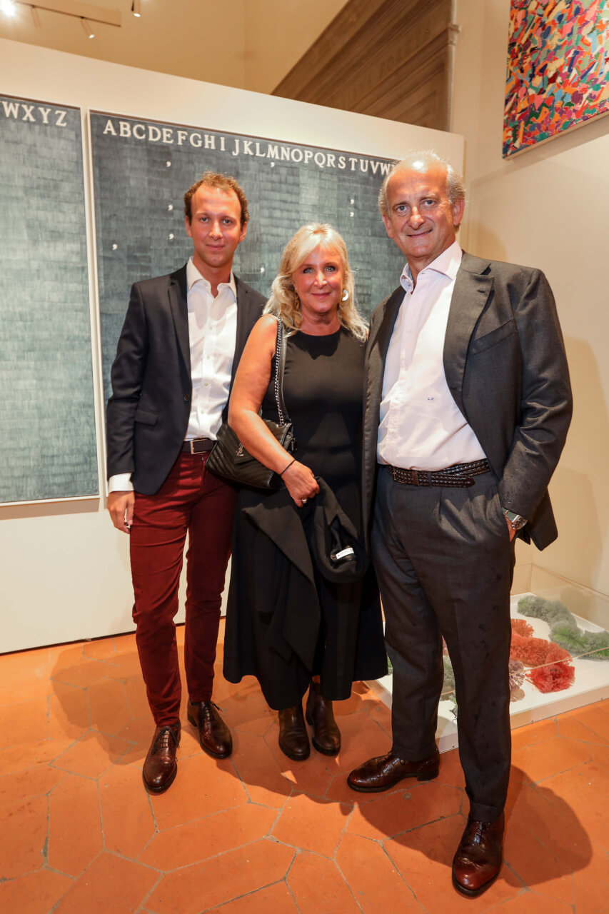 Carlo, Eleonora and Lamberto Frescobaldi