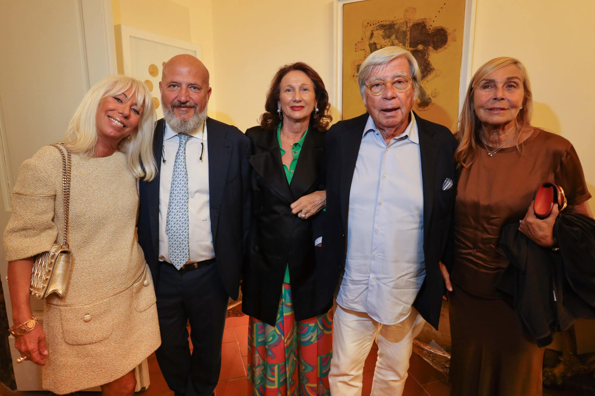 Patrizia and Franco Mantellassi, Silvia and Gianluca Pinto, Rossella Fondelli