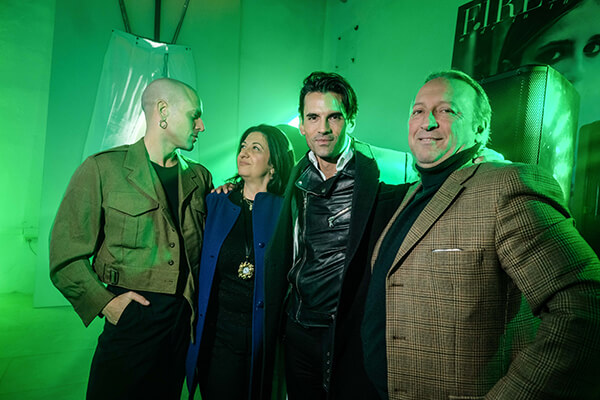 Claudio Cortini, Alessandra Nardelli, Ricardo Perna and Rodolfo Giuliani