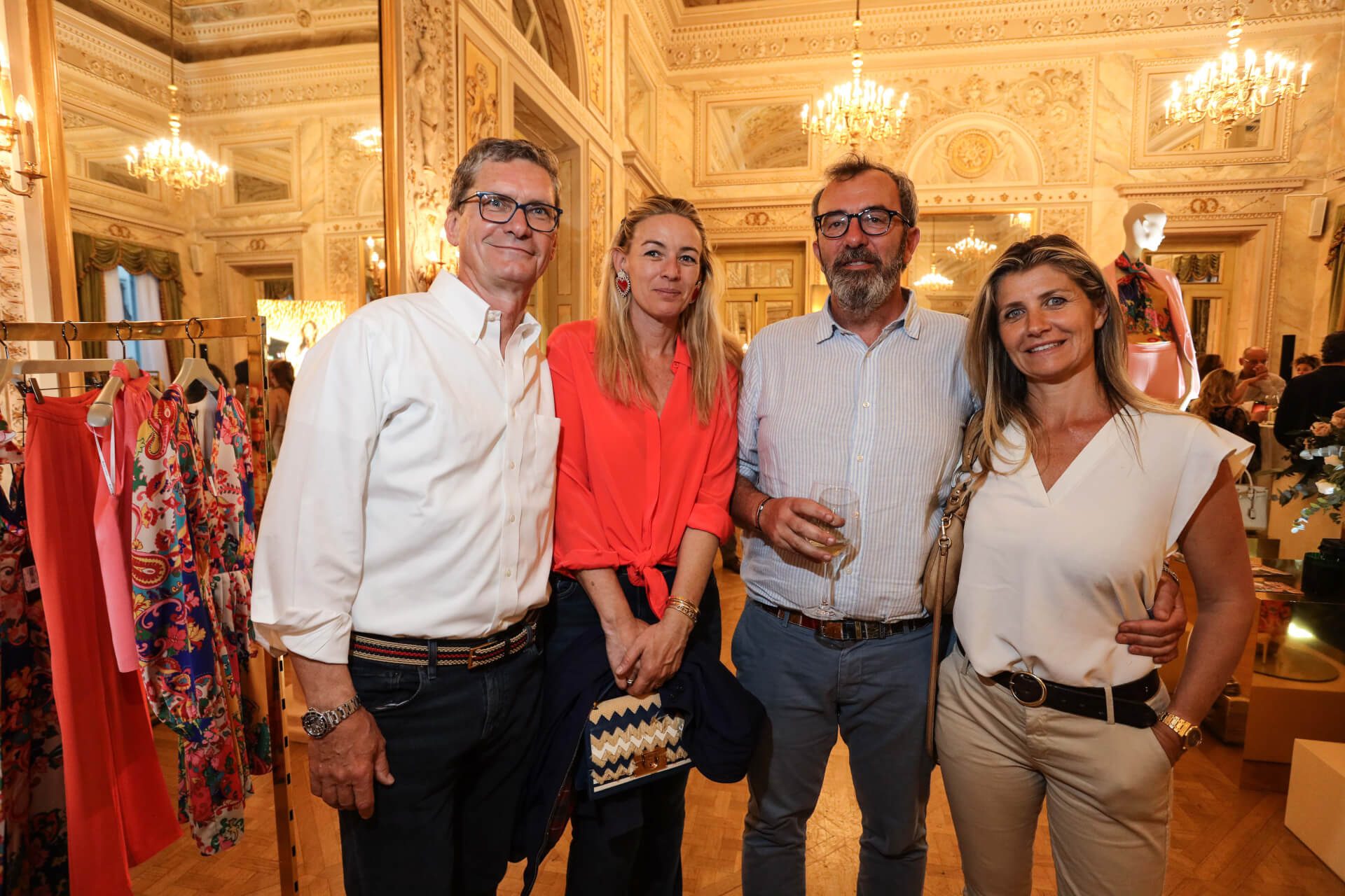 Dianora and Giovanni Bramini, Edoardo Lawley and Eleonora Pazzi
