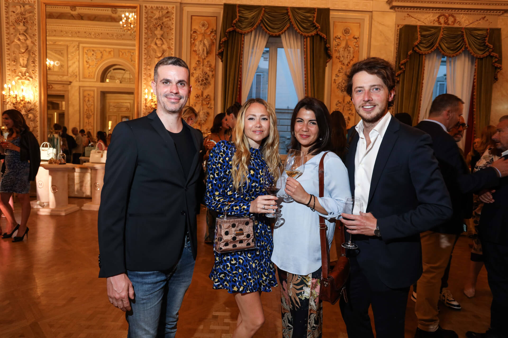 Jacopo Vicini, Chiara Amato, Mara Olivetta and Lorenzo Baglioni
