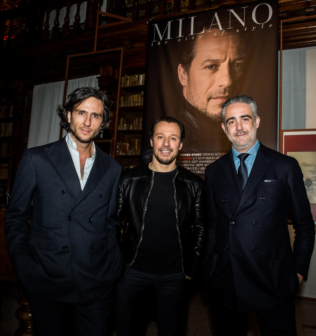 Alex Vittorio Lana, Stefano Accorsi, Matteo Parigi Bini