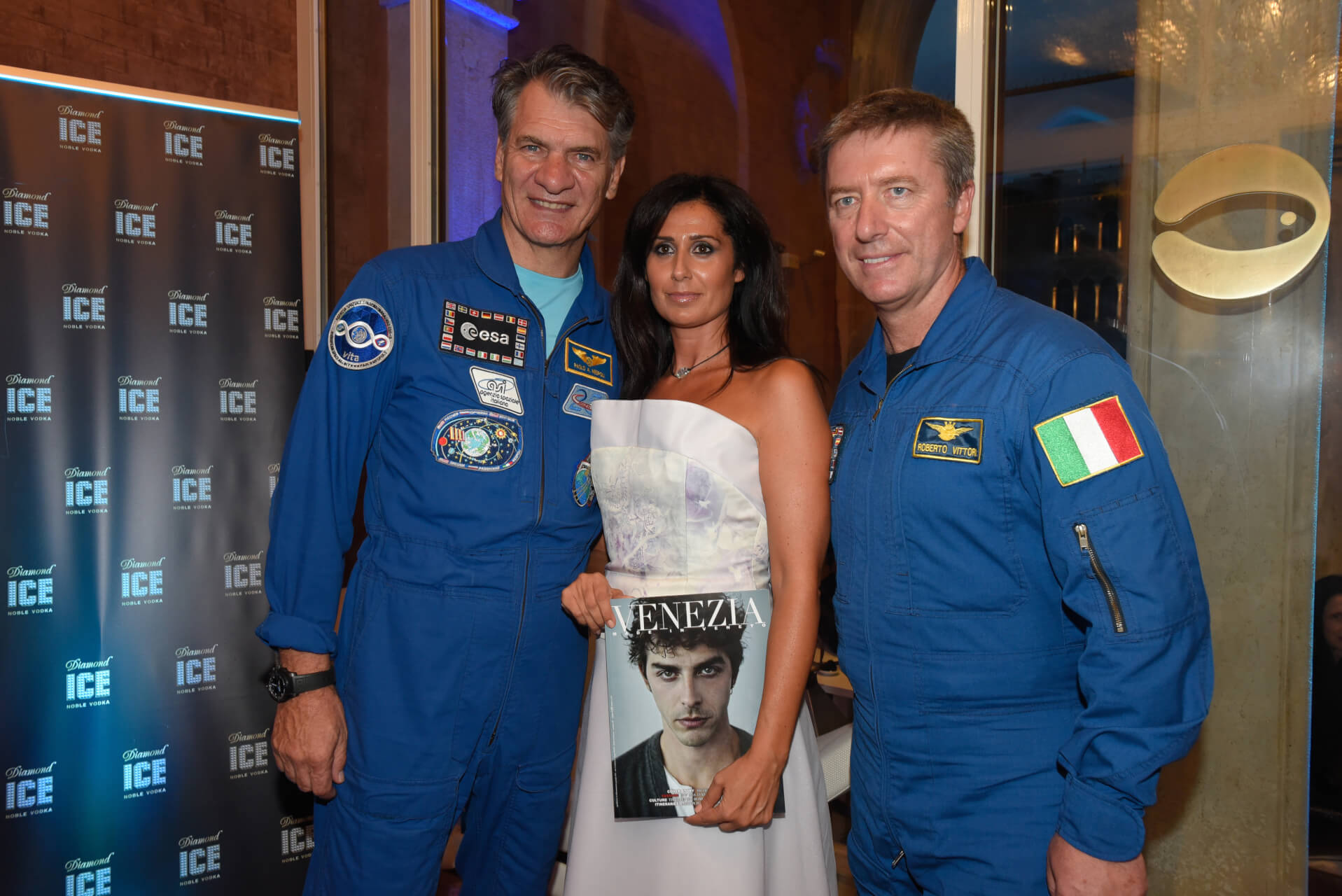 Paolo Nespoli, Alessandra Bonavina, Roberto Vittori