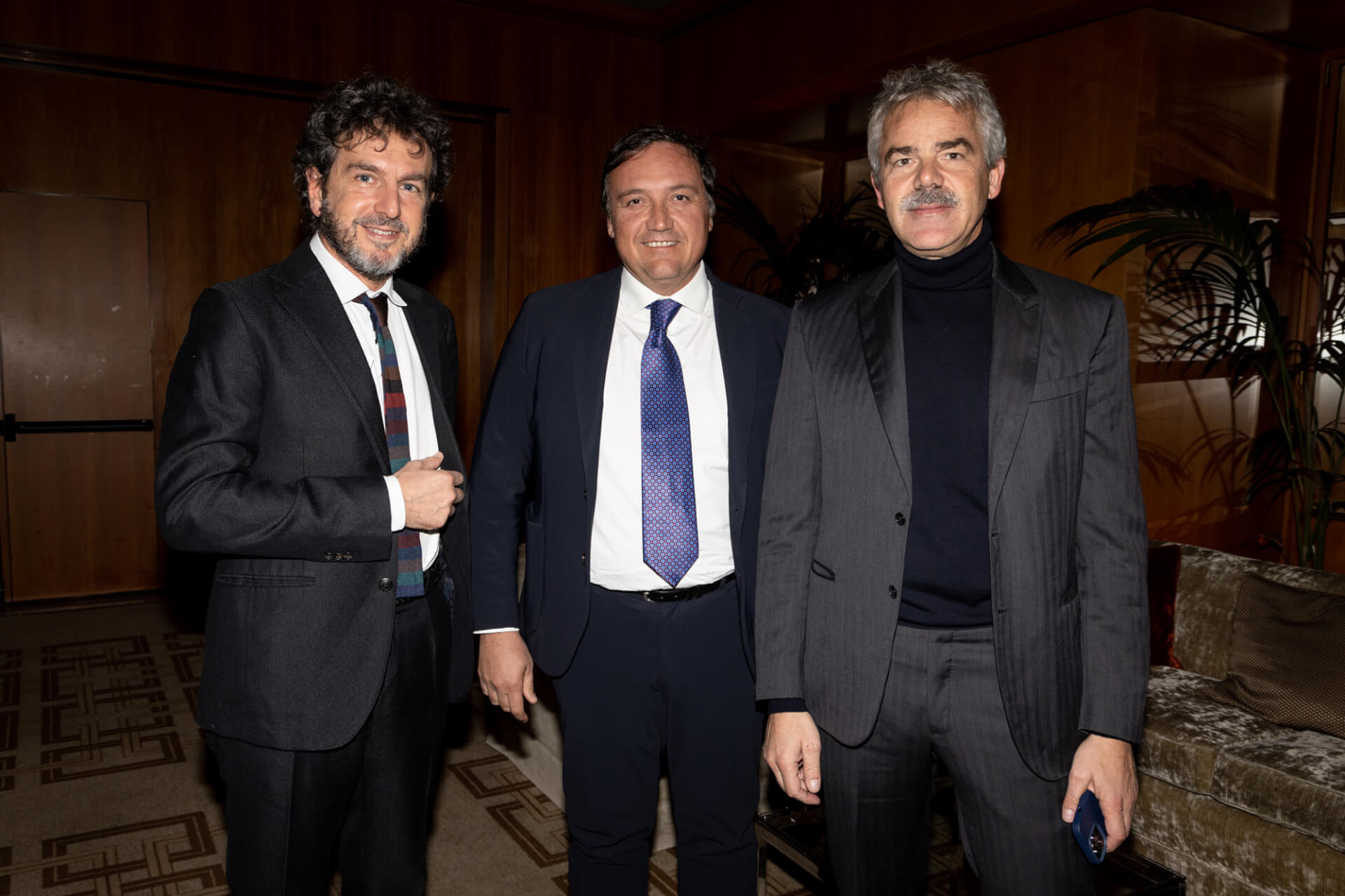 Leonardo Basilici, Leonardo Massar and Francesco Palombo